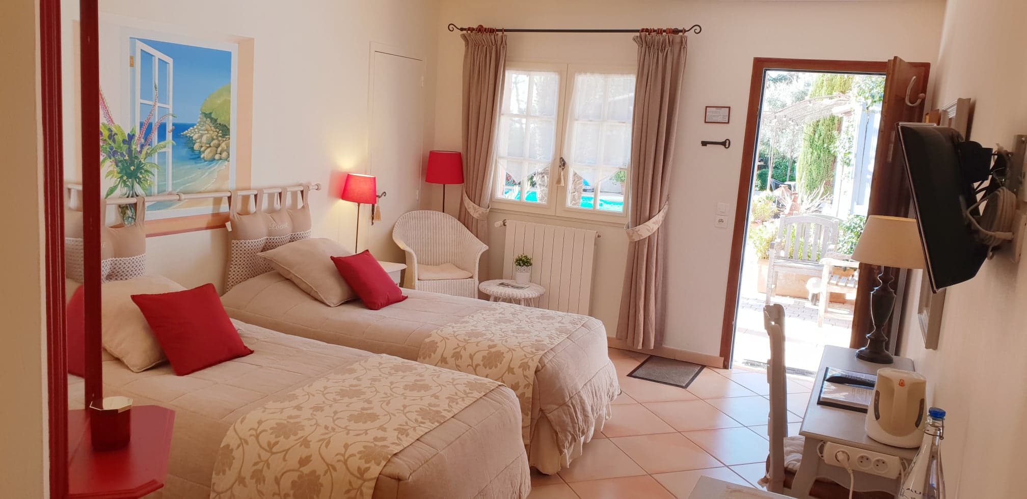 Zimmer mit 2 Einzelbetten