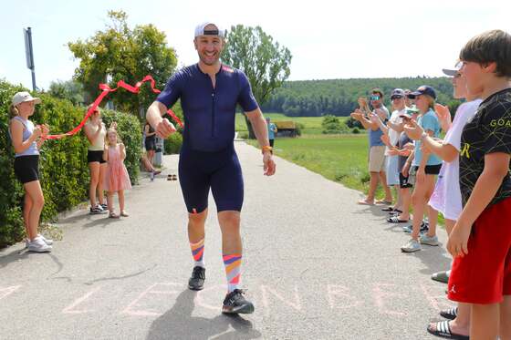 Zieleinlauf – Not-Nice-Triathlon 2026